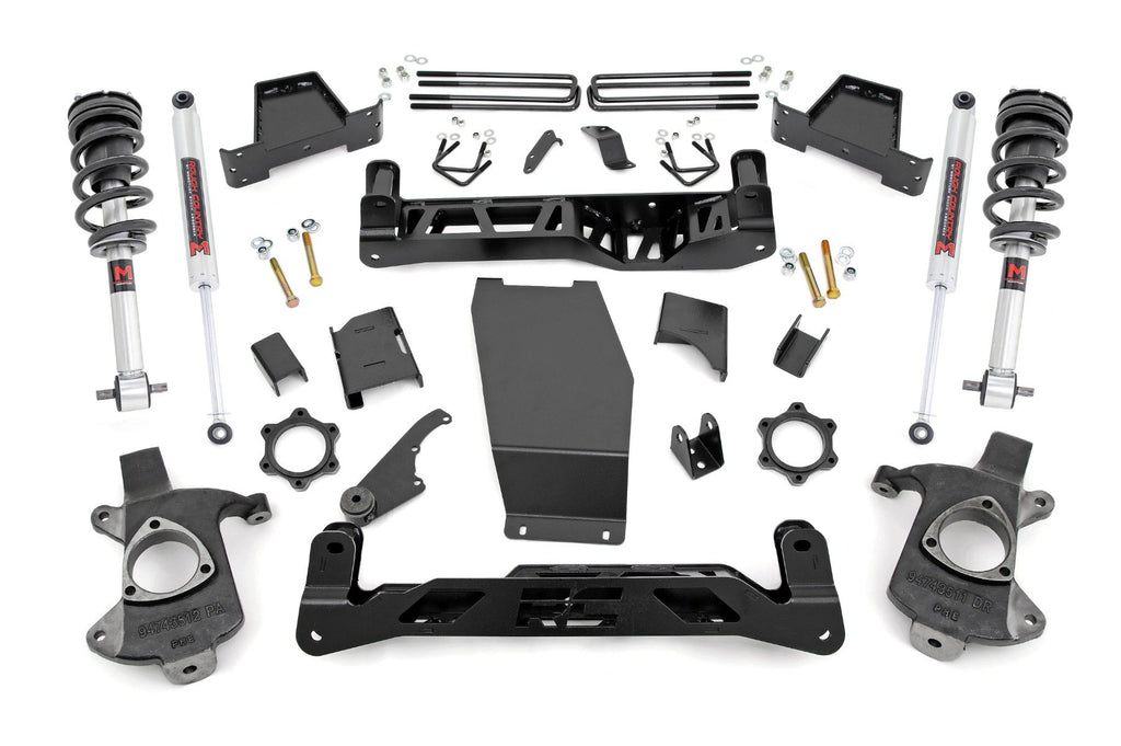 6 Inch Lift Kit | Alu/Stamp Steel | M1 Struts/M1 | Chevy/GMC 1500 (14-18 & Classic) | 22740