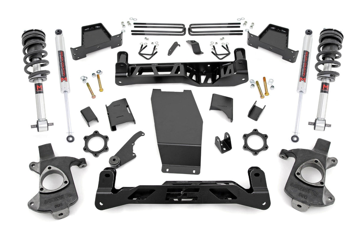 6 Inch Lift Kit | Alu/Stamp Steel | M1 Struts/M1 | Chevy/GMC 1500 (14-18 & Classic) | 22740