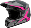 Mx 46 Cyclus Hemet Matte Grey/Pink Xl