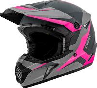 Mx 46 Cyclus Hemet Matte Grey/Pink Lg