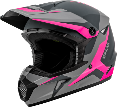Mx 46 Cyclus Hemet Matte Grey/Pink Lg