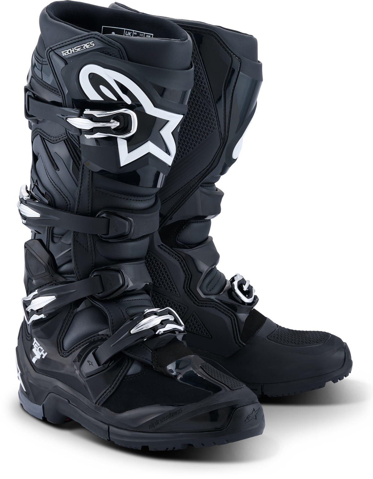 Tech 7 Enduro Black/Anthracite/White 8