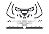 Utv Front Bumper Kit W/ Fender Guards & Rock Sliders Yam
