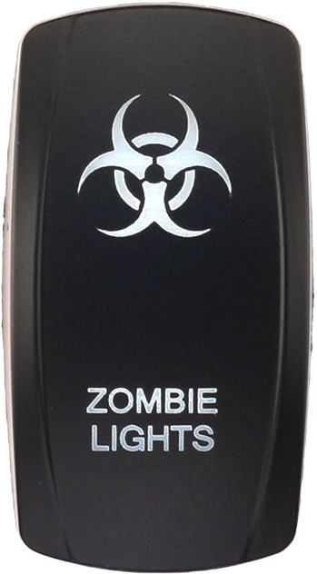 XTC Power Products SW00-00123041 Dash Switch Rocker Face Zombie Lights