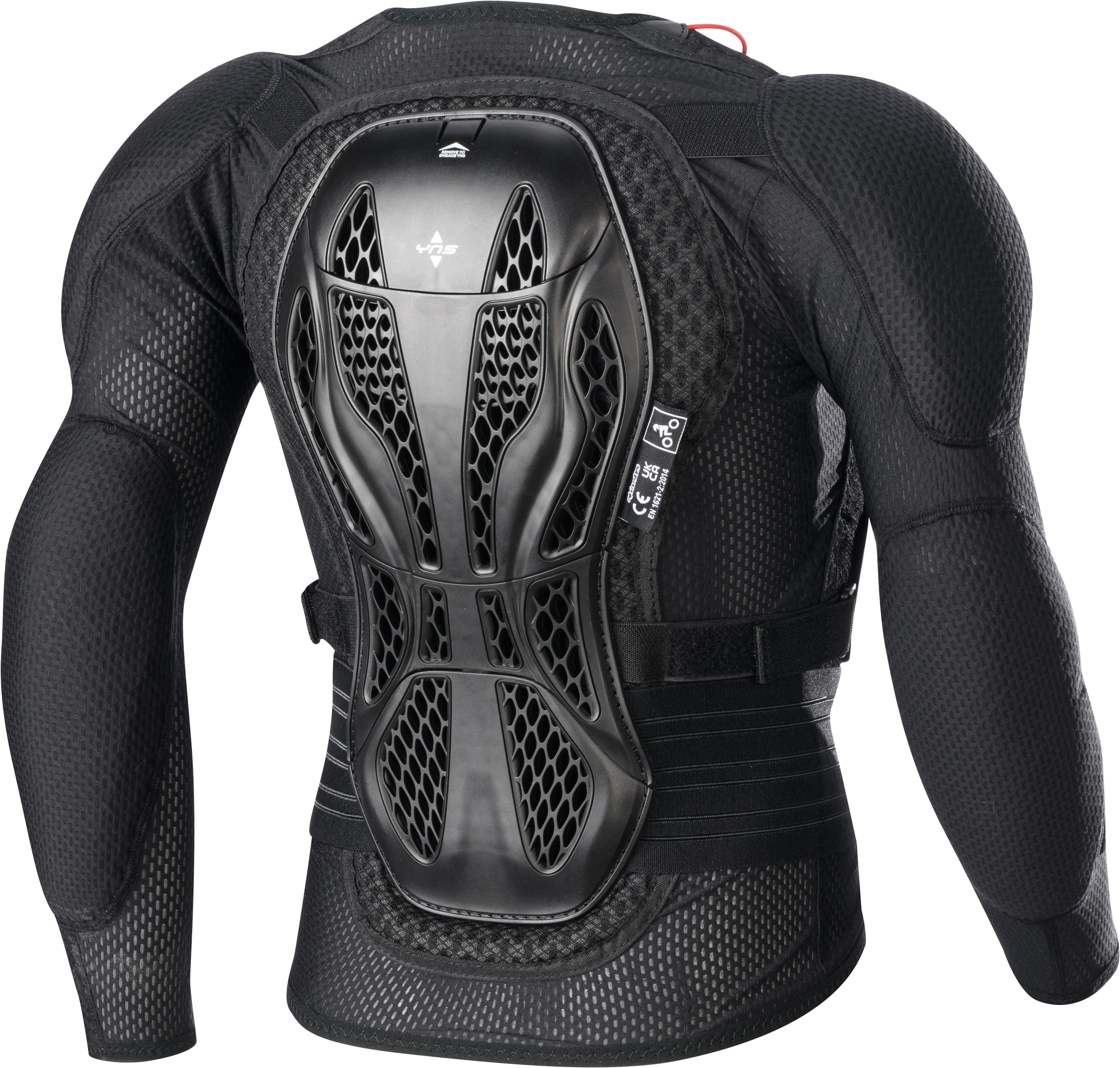 Youth Bionic Action V2 Protection Jacket Black Lg/Xl