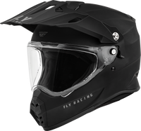 Trekker Solid Helmet Matte Black 2x