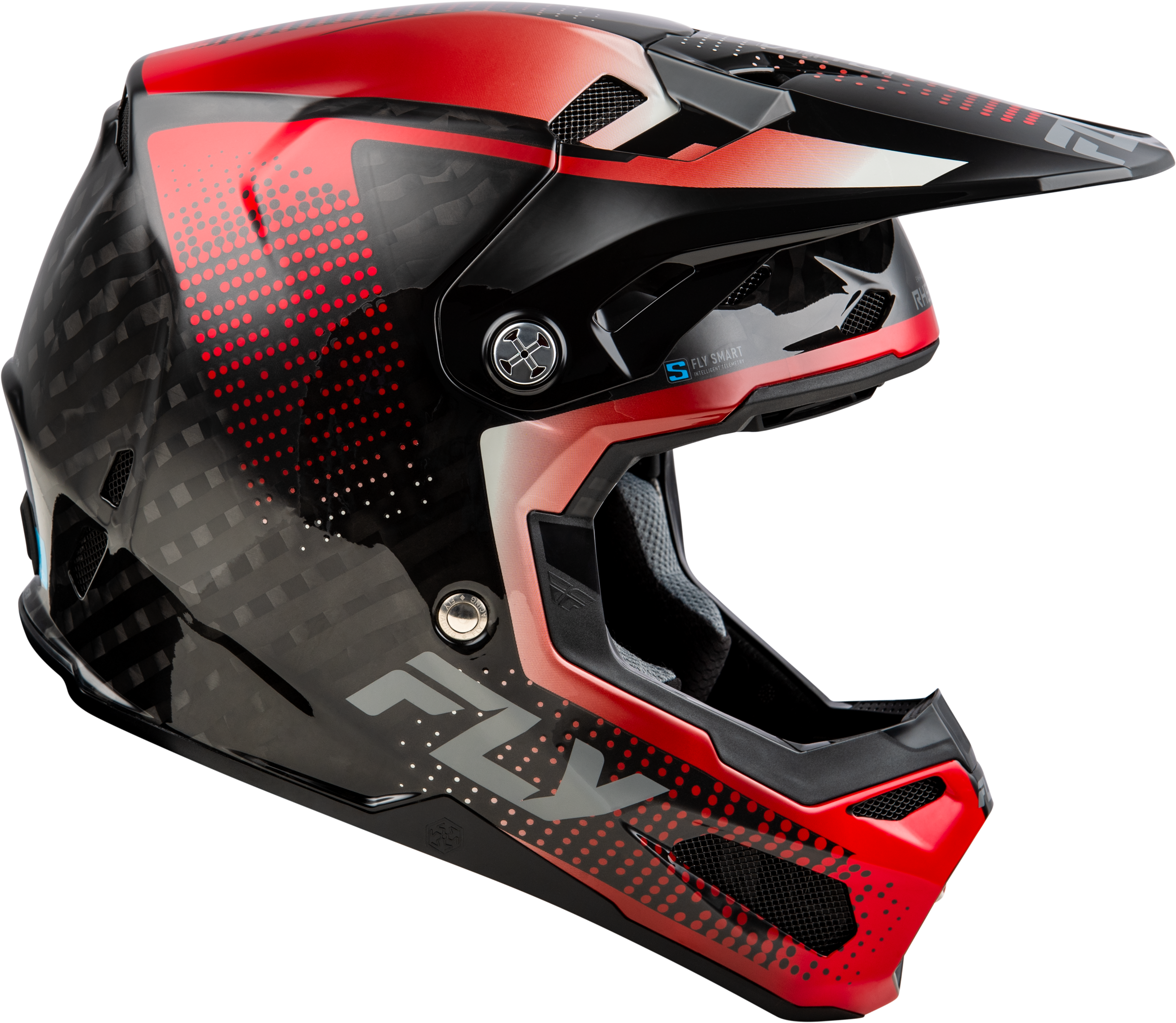 Formula S Carbon Protocol Helmet Black Carbon/Red Xl