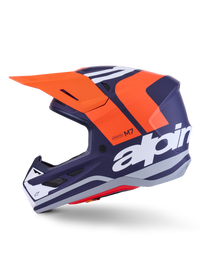 Sm7 Core Helmet Orng/Blue Matt Sm
