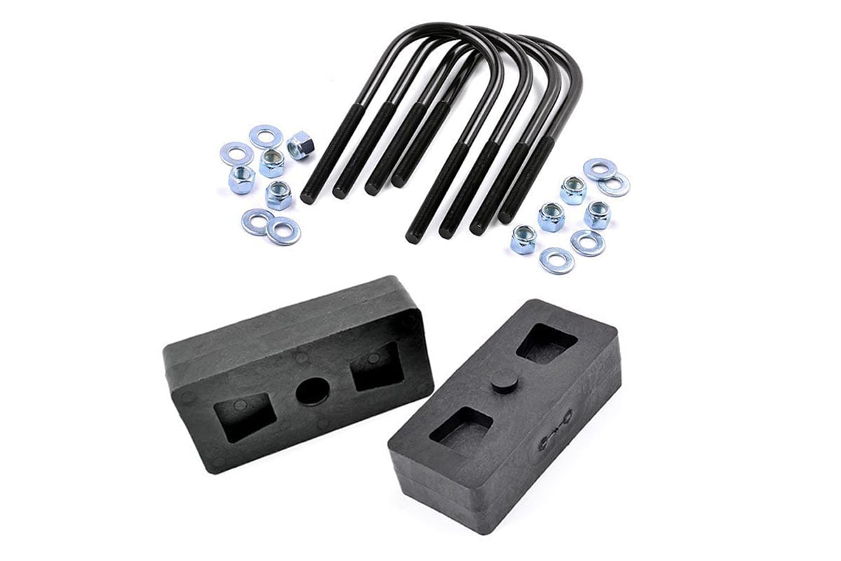 1 Inch Block & U-Bolt Kit | Ford F-150 2WD/4WD (1997-2003) | 6581