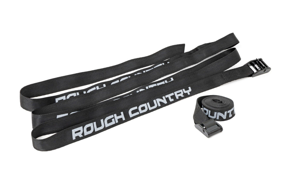 Cargo Tie-Down Straps | Cam Buckle | 1" X 9' | Pair | 117702A