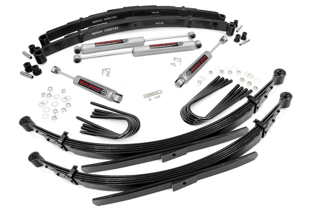 2 Inch Lift Kit | 52 Inch RR Springs | Chevy Half-Ton Suburban/K5 Blazer (88-91) | 235-88-9230