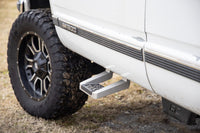Single Hoop Step | Universal | Alum | Pair | Multiple Makes & Models (Chevy/Ford/GMC/Ram) | 117510