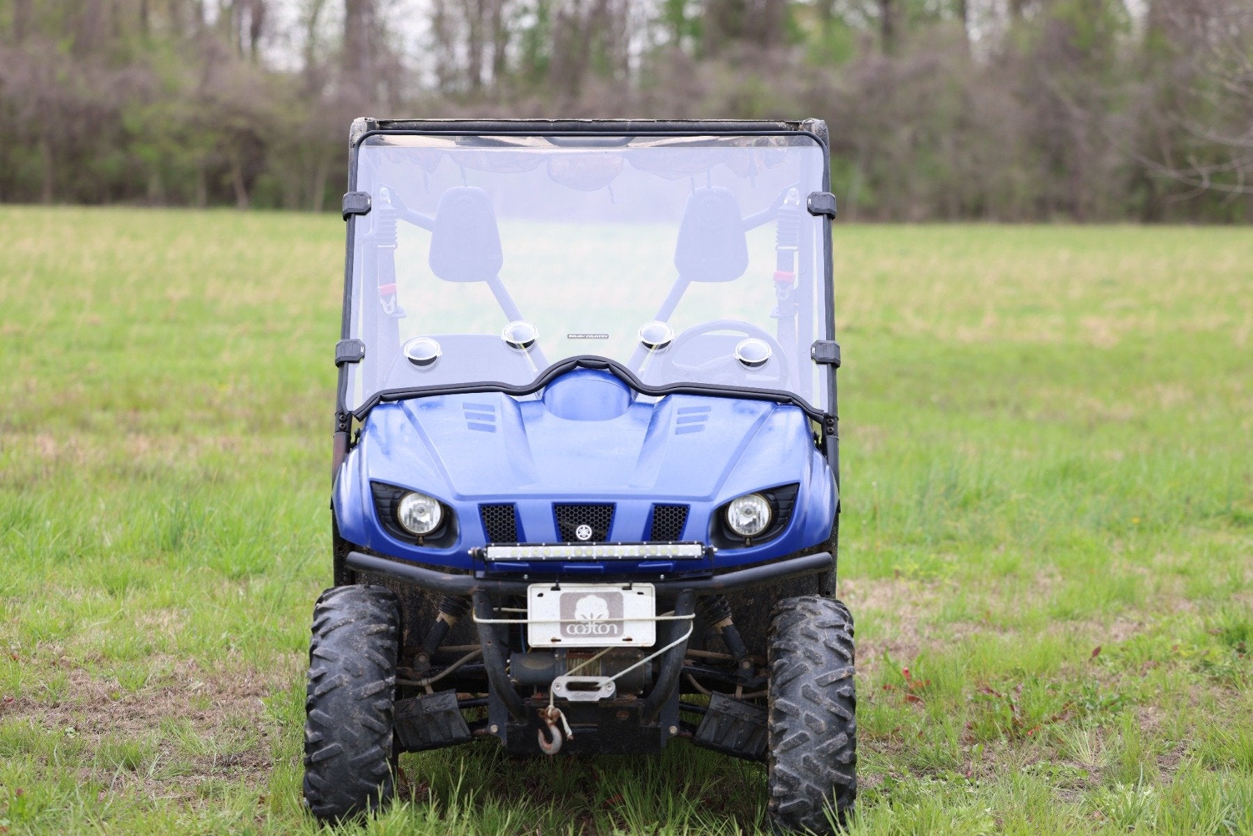 Vented Full Windshield | Scratch Resistant | Yamaha Rhino 450/Rhino 660 | 98241240
