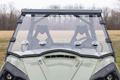 Rough Country | Vented Full Windshield | Scratch Resistant | Can-Am Commander Max 1000  | 98212030