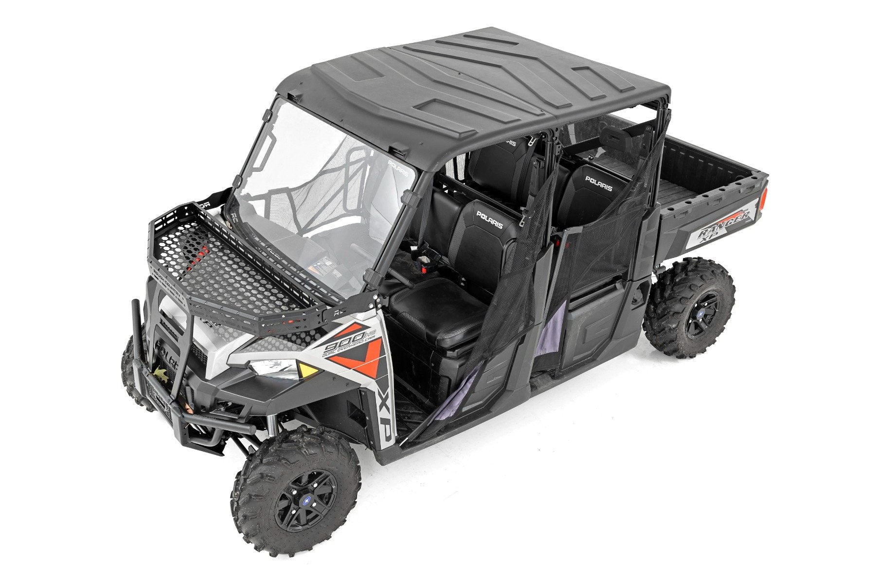 Front Cargo Rack | 6" Black Slimline | Polaris Ranger XP 900/Ranger XP 1000 | 93148