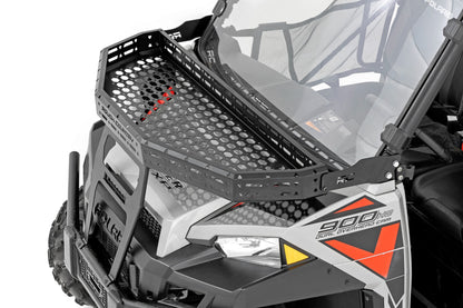 Front Cargo Rack | 6" Black Slimline | Polaris Ranger XP 900/Ranger XP 1000 | 93148