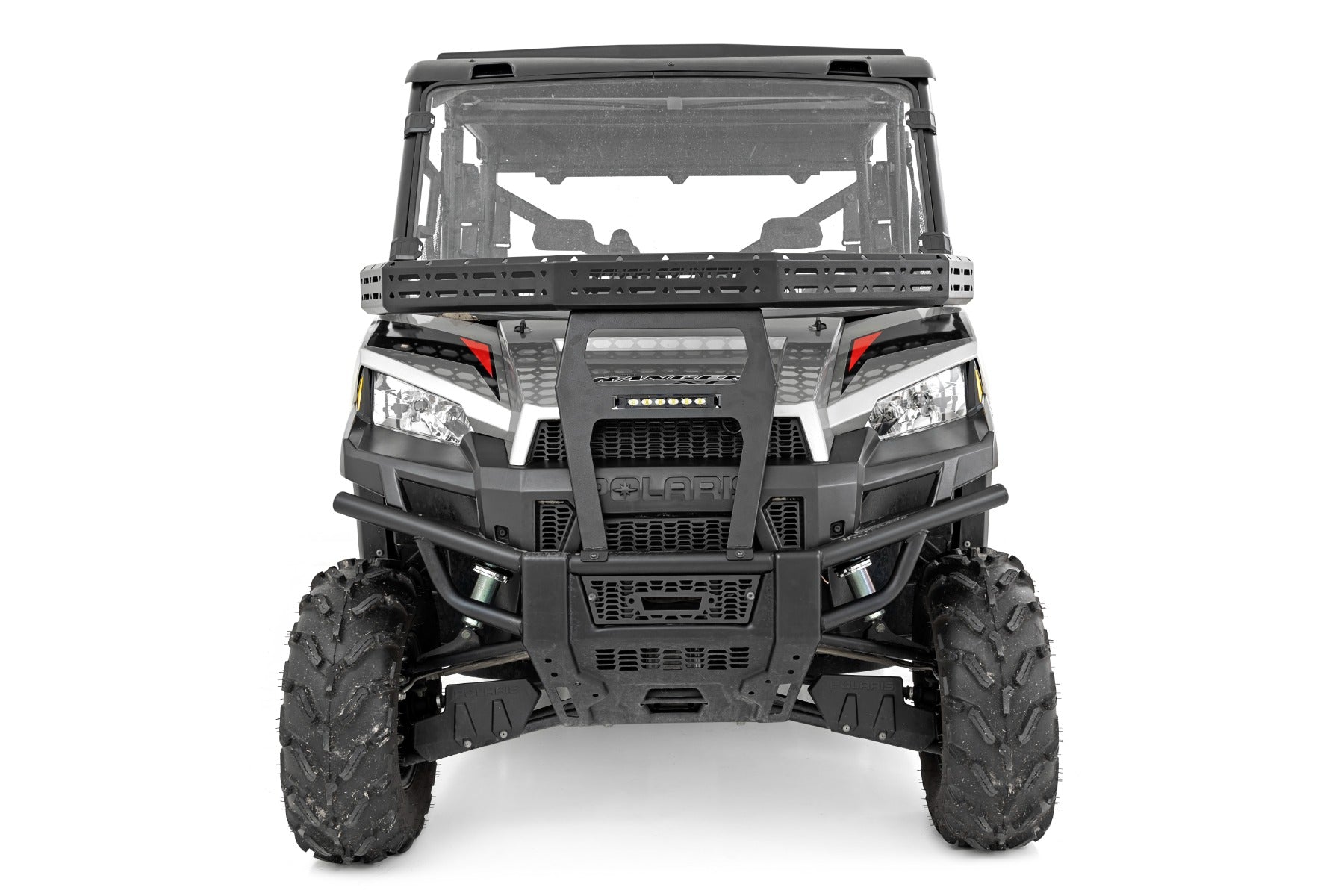 Front Cargo Rack | 6" Black Slimline | Polaris Ranger XP 900/Ranger XP 1000 | 93148