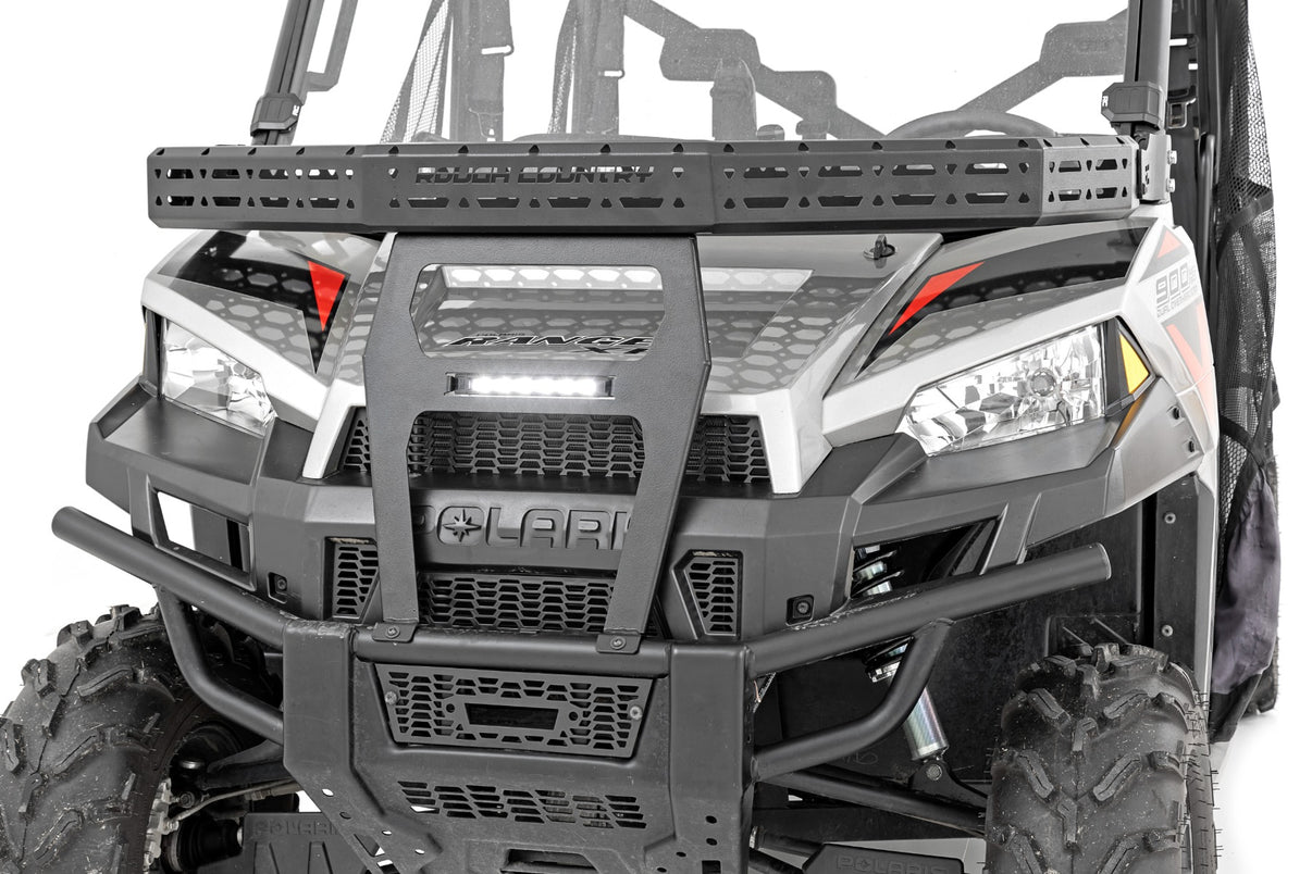 Front Cargo Rack | 6" Black Slimline | Polaris Ranger XP 900/Ranger XP 1000 | 93148