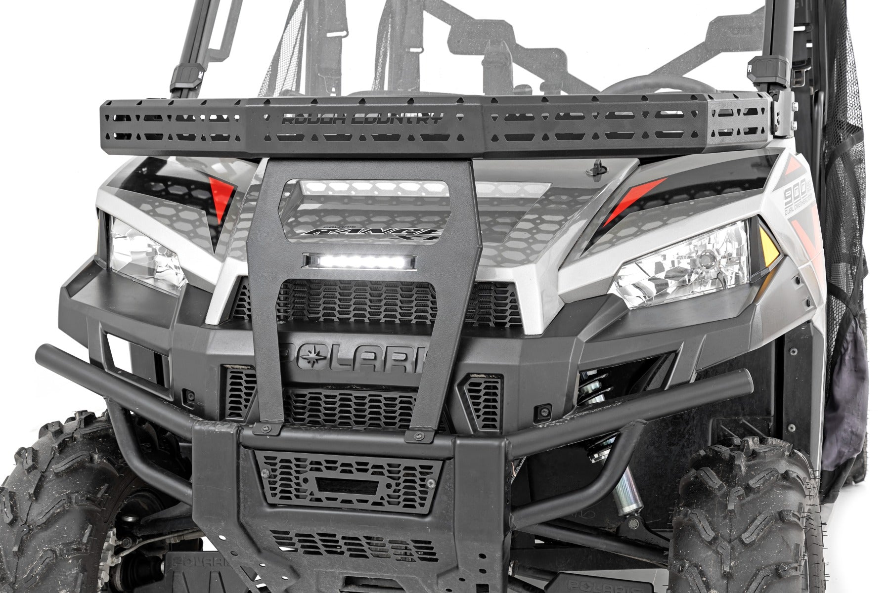 Front Cargo Rack | 6" Black Slimline | Polaris Ranger XP 900/Ranger XP 1000 | 93148