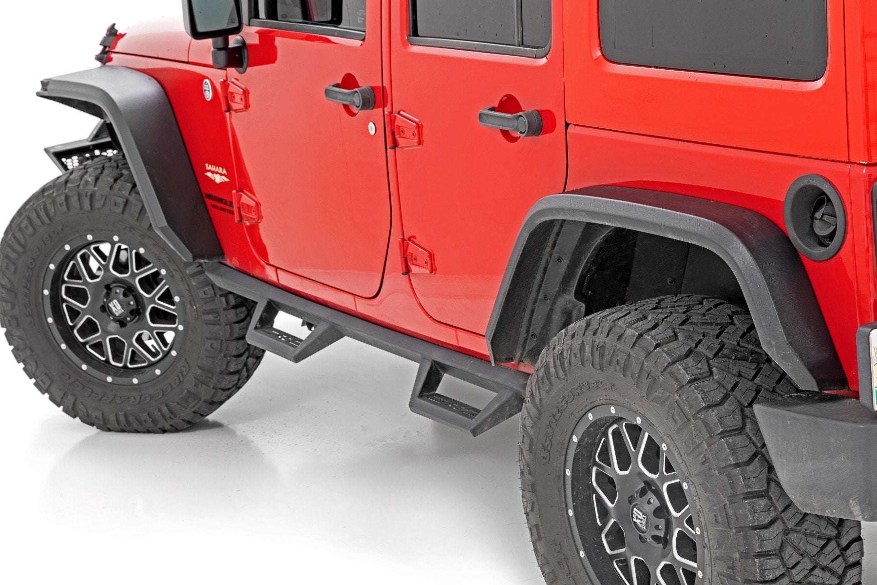 High Clearance LED Flat Fender Flare Kit | UV Treated | Jeep Wrangler JK (07-18) | 99037