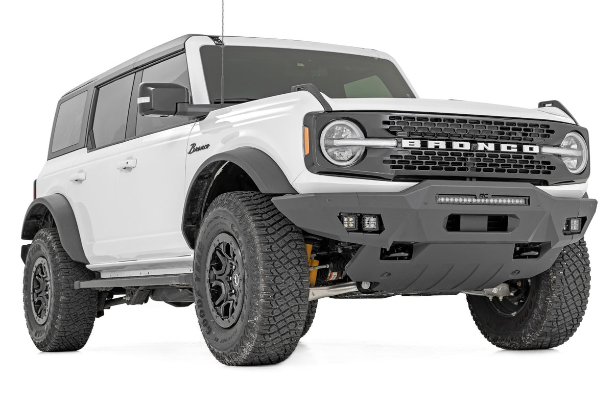 Front Bumper | Modular | Full Wings | DRL | Ford Bronco 4WD (2021-2025) | 51074