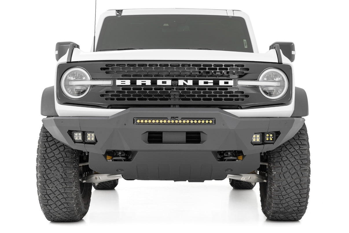 Front Bumper | Modular | Full Wings | DRL | Ford Bronco 4WD (2021-2025) | 51074