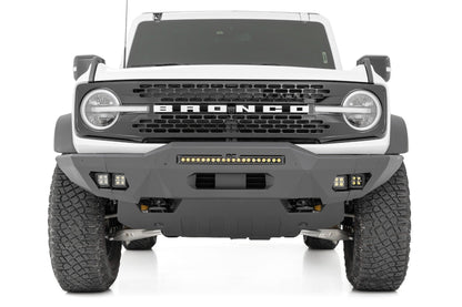 Front Bumper | Modular | Full Wings | Flood | Fog | Ford Bronco 4WD (21-25) | 51076