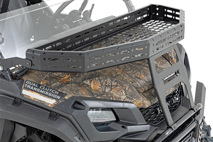 Front Cargo Rack |Black Series LED | 6" Light | Slim Line | Honda Pioneer 1000  | 92059