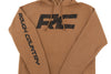 Rough Country | Rough Country Hoodie | RC Topographical Sleeve | Saddle | SM | 94095SM