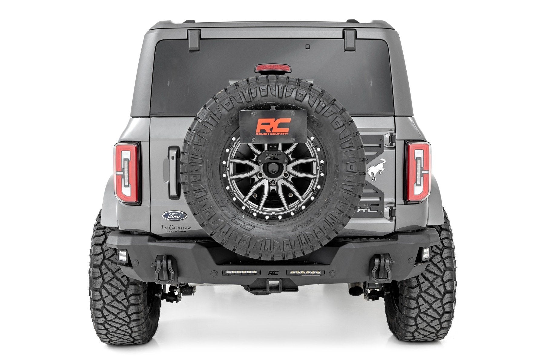 Rear Bumper | Black Series LED | 6" Pair | Slim Line | | Ford Bronco (21-25) | 51091