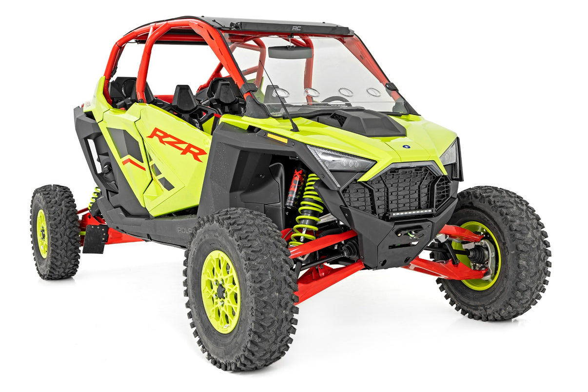 Vented Full Windshield | Scratch Resistant | Polaris RZR Turbo R | 98202210