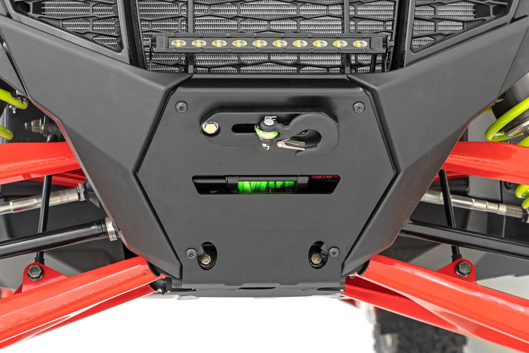LED Light | Winch Mount | RS4500S | 10" Black Slimline | Polaris RZR Pro R | 92063