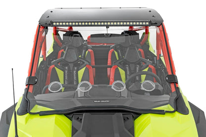 Vented Full Windshield | Scratch Resistant | Polaris RZR Turbo R | 98202210