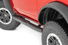 Oval Nerf Steps | 2-Door | Black | Ford Bronco (2 Door) 4WD (2021-2025) | 21012