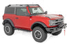 Oval Nerf Steps | 2-Door | Black | Ford Bronco (2 Door) 4WD (2021-2025) | 21012