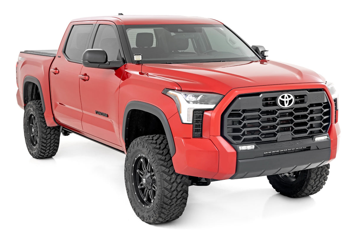 LED Light Kit | Ditch Mount | 2" Black Pair | White DRL | Toyota Tundra (22-25) | 71073