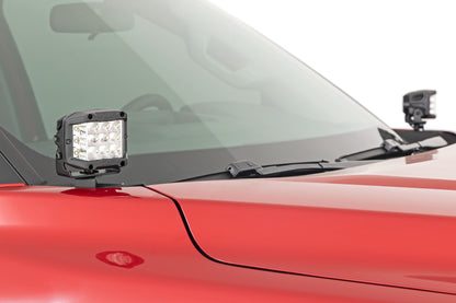 LED Light Kit | Ditch Mount | 2" Black Pair | Spot | Toyota Tundra (22-25) | 71071