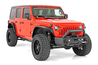 High Clearance LED Flat Fender Flare Kit | UV Treated | Jeep Wrangler JL (18-24) | 99036