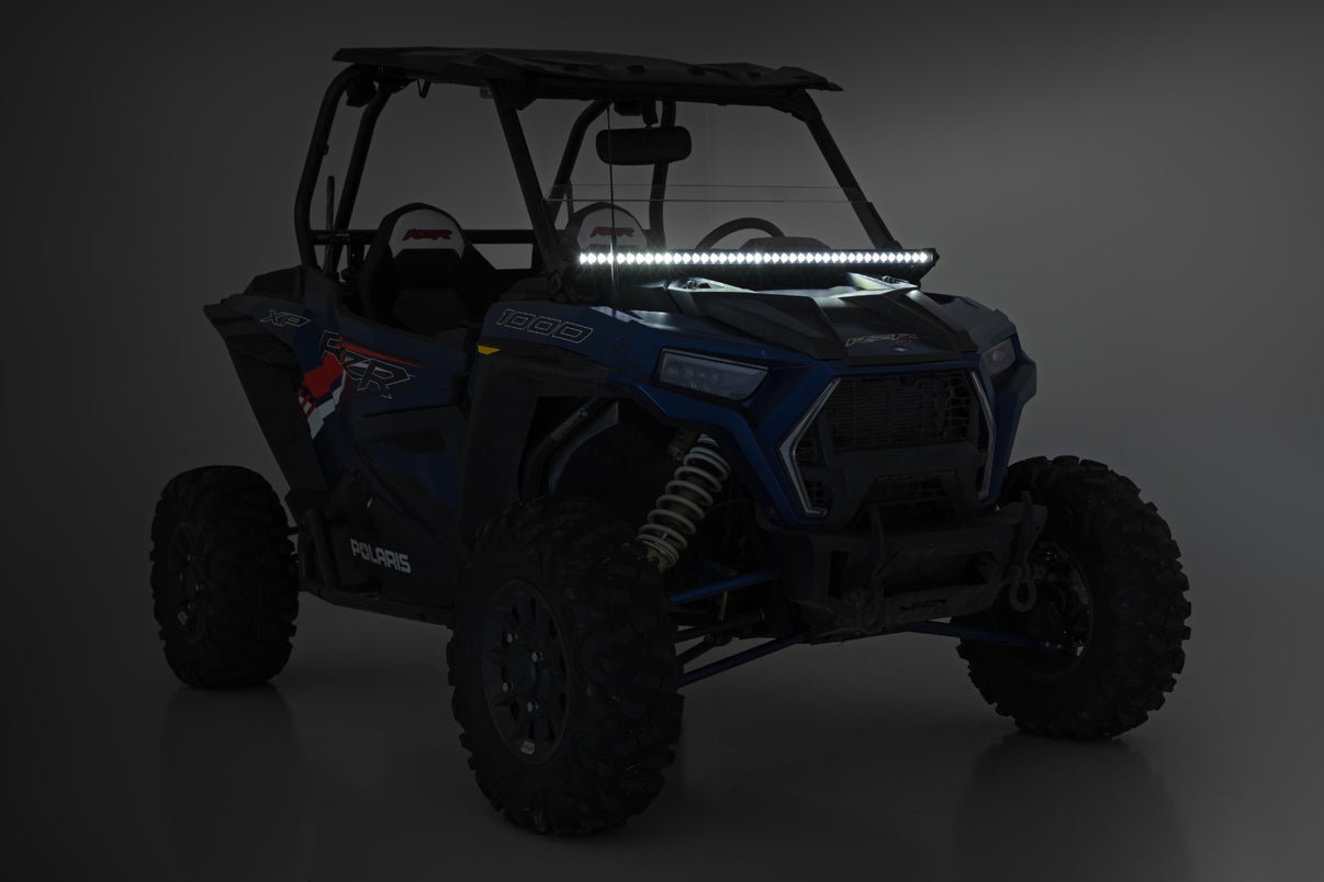 LED Light Kit | Front Mount | 40" Black Single Row | Polaris RZR XP 1000 | 93147