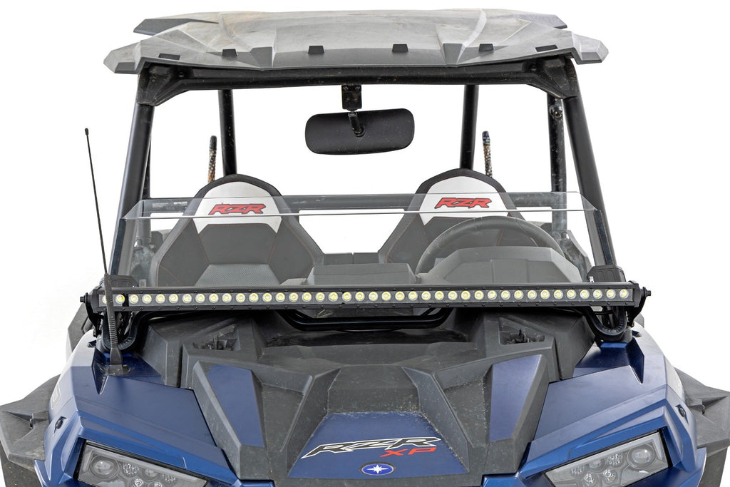 LED Light Kit | Front Mount | 40" Black Single Row | Polaris RZR XP 1000 | 93147