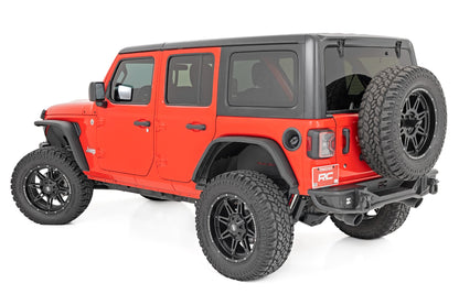 High Clearance LED Flat Fender Flare Kit | UV Treated | Jeep Wrangler JL (18-24) | 99036