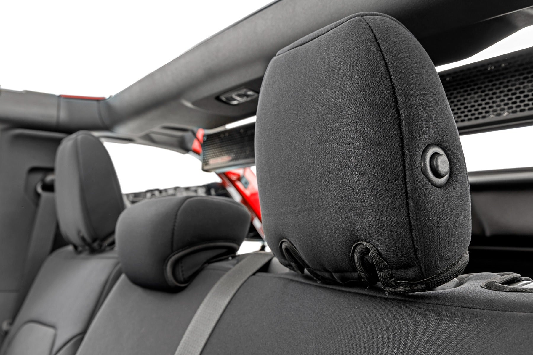 Seat Covers | Bucket Seats |W/Fold Down RR Armrest |FR & RR | 4DR | Ford Bronco (21-25) | 91059