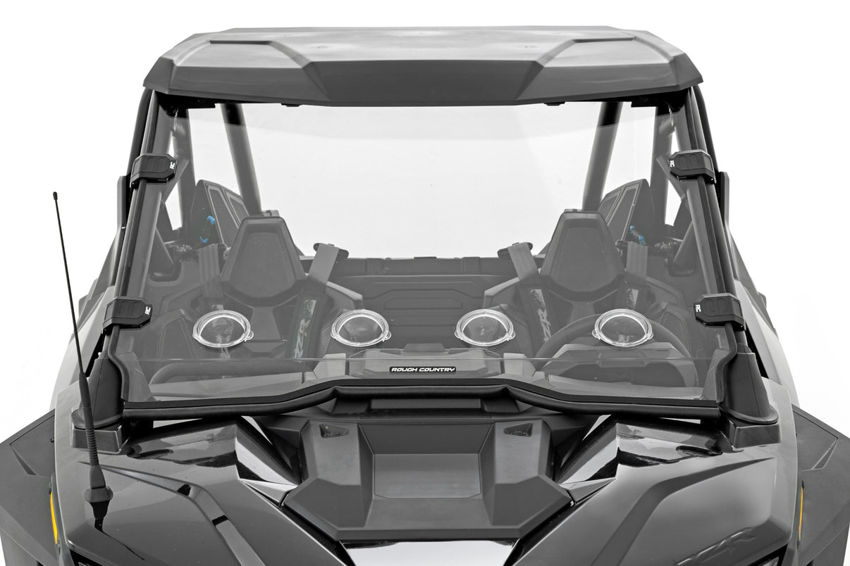 Vented Full Windshield | Scratch Resistant | Polaris RZR Turbo R 4  | 98202010