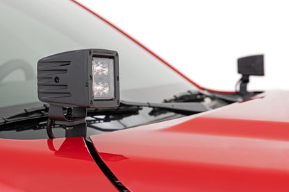 LED Light Kit | Ditch Mount | 2" Black Pair | Spot | Nissan Frontier (22-25) | 71064