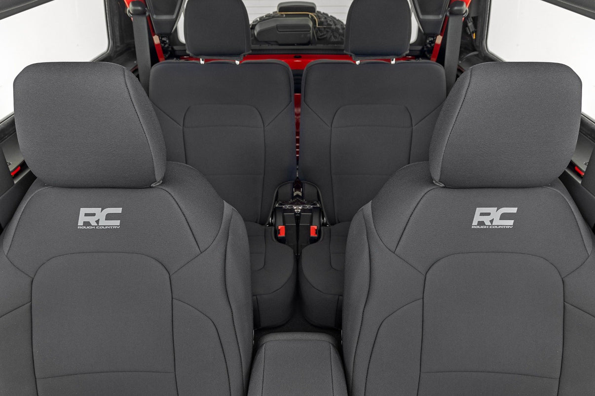 Seat Covers | Bucket Seats | FR & RR | Ford Bronco (2 Door) 4WD (2021-2025) | 91050