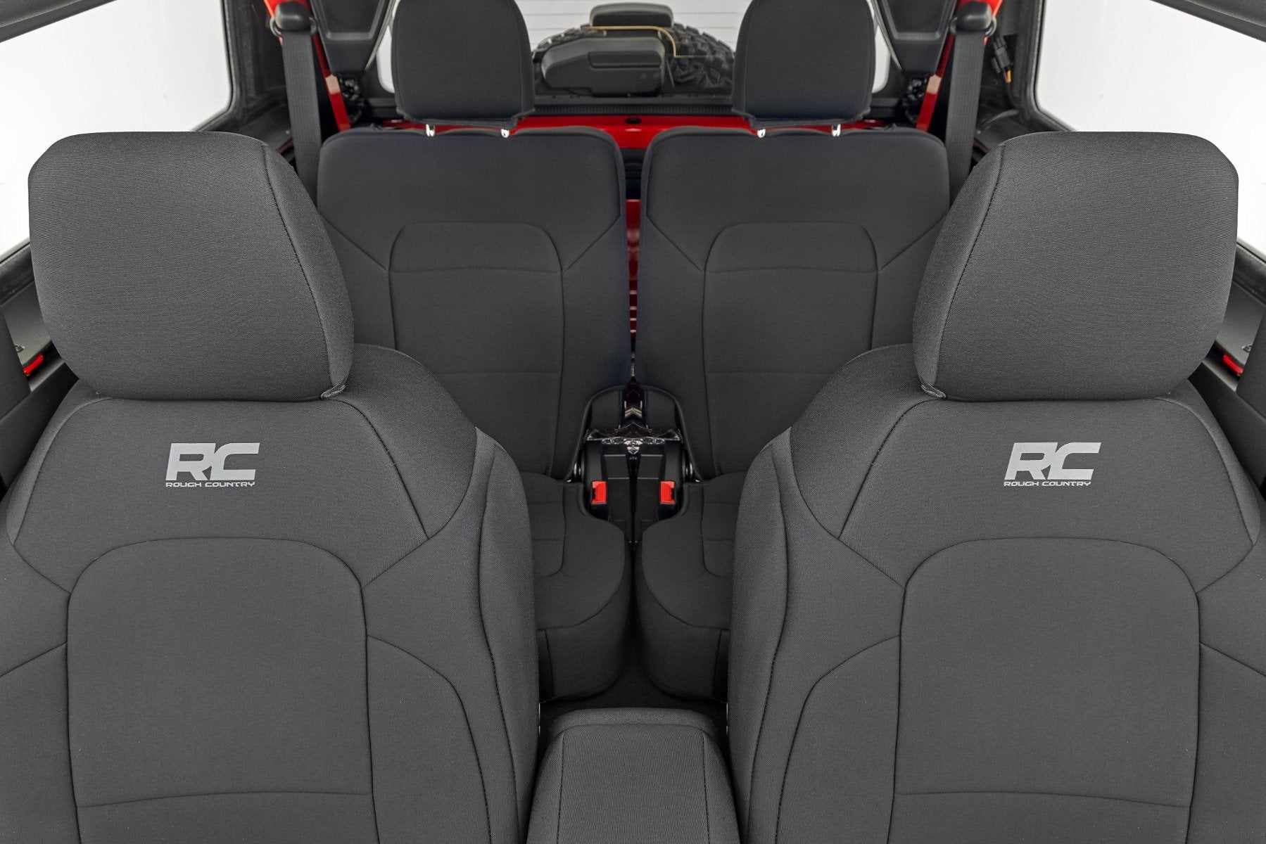Seat Covers | Bucket Seats | FR & RR | Ford Bronco (2 Door) 4WD (2021-2025) | 91050