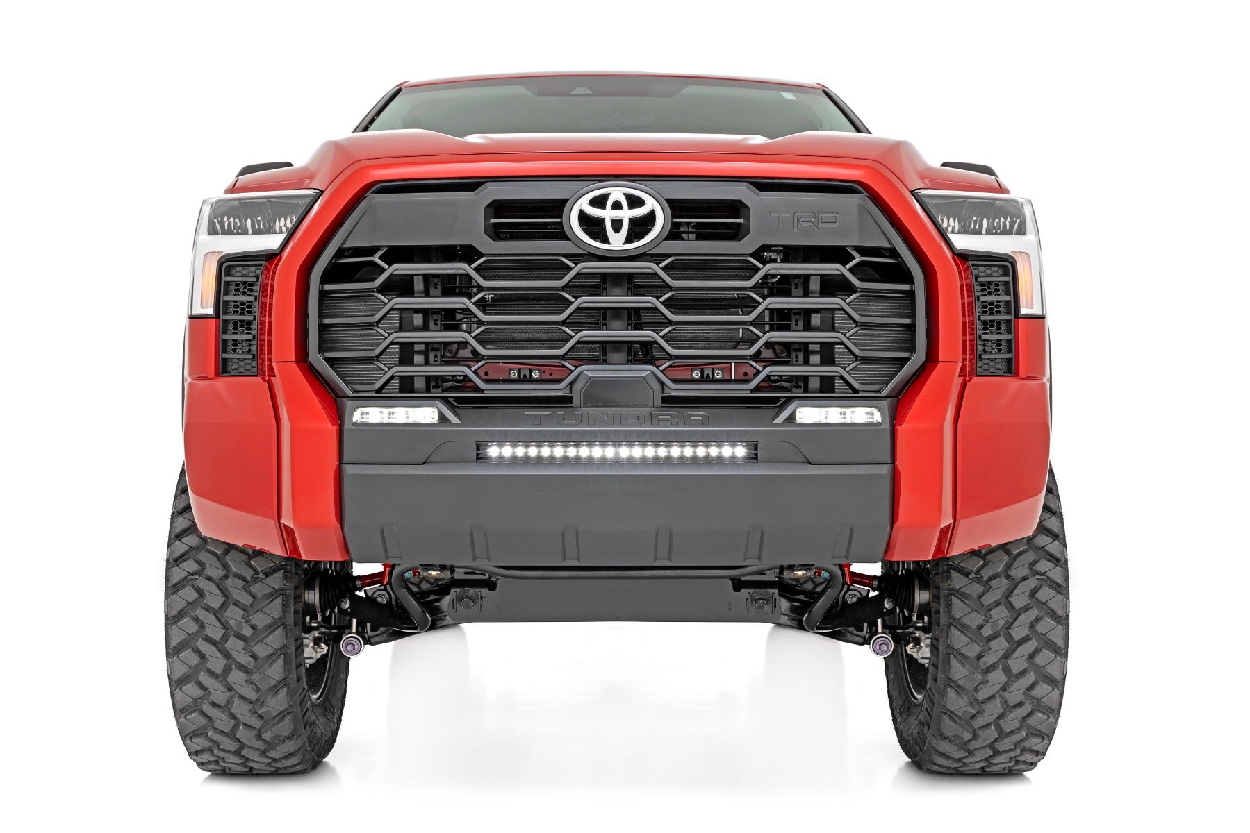 LED Light Kit | Bumper Mount | 20" Black Slim Line | Toyota Tundra (22-25) | 71077