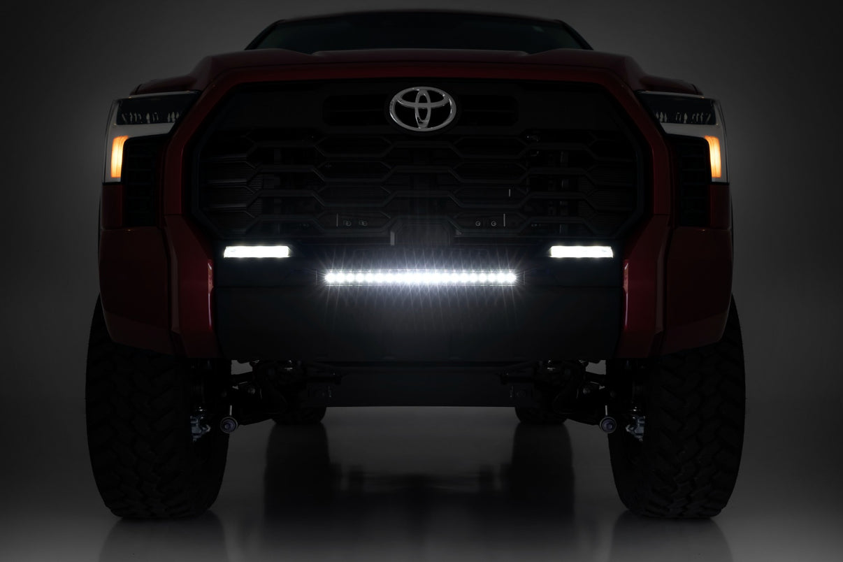 LED Light Kit | Bumper Mount | 20" Black Slim Line | Toyota Tundra (22-25) | 71077