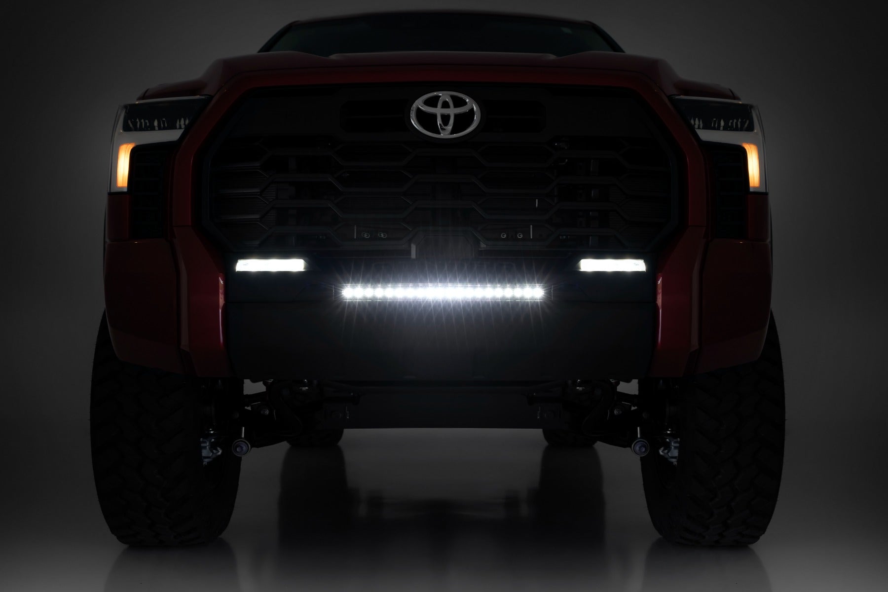 LED Light Kit | Bumper Mount | 20" Black Slim Line | Toyota Tundra (22-25) | 71077