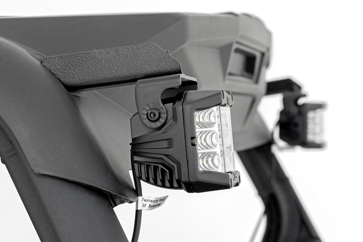 LED Light Kit | Rear Mount | 2" Black Pair | Spot | Can-Am Maverick Sport 1000R  | 97081